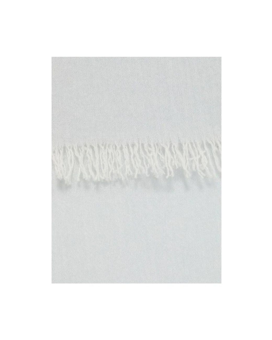 D'Aniello White Winter Scarves