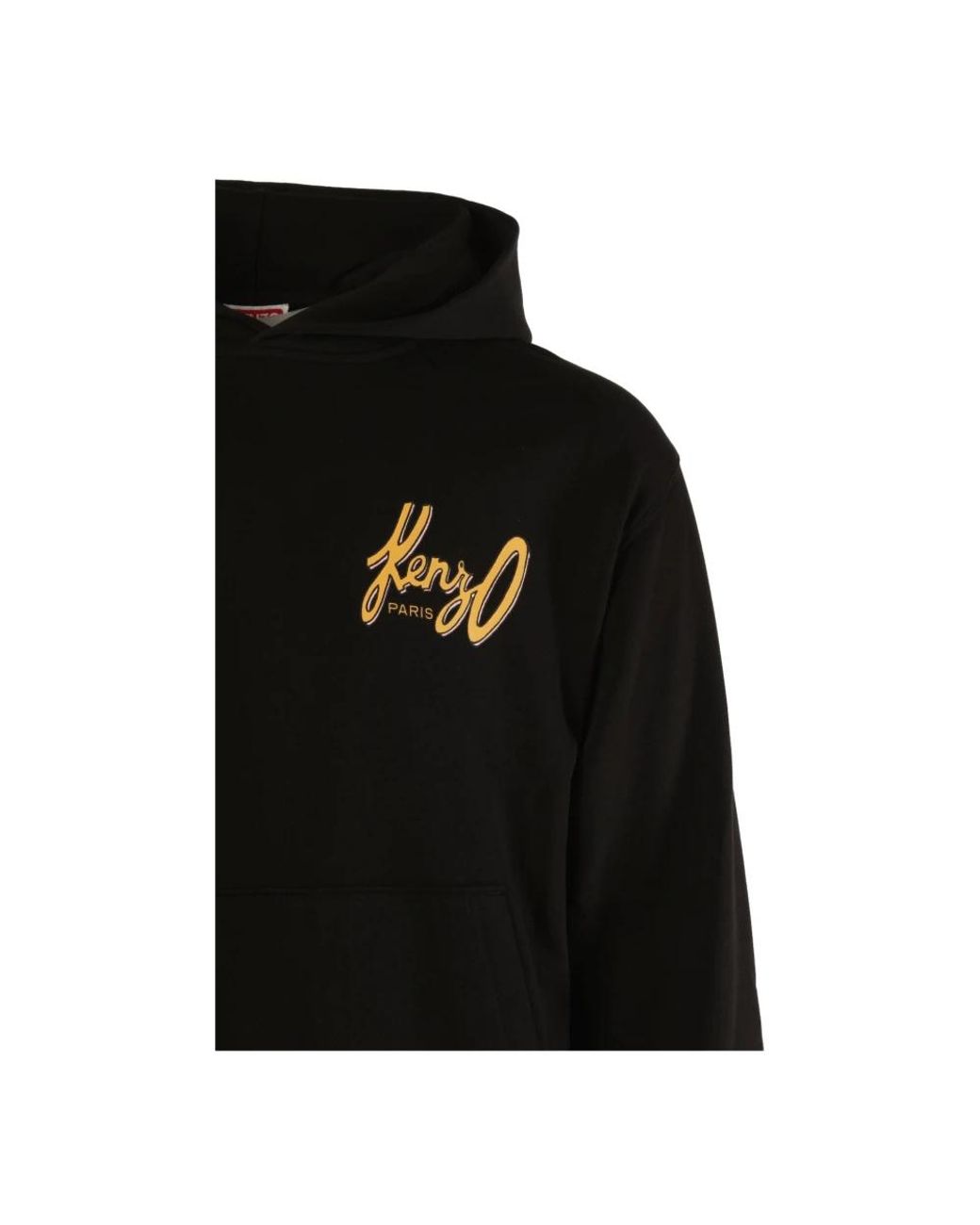 KENZO Black Hoodies for men