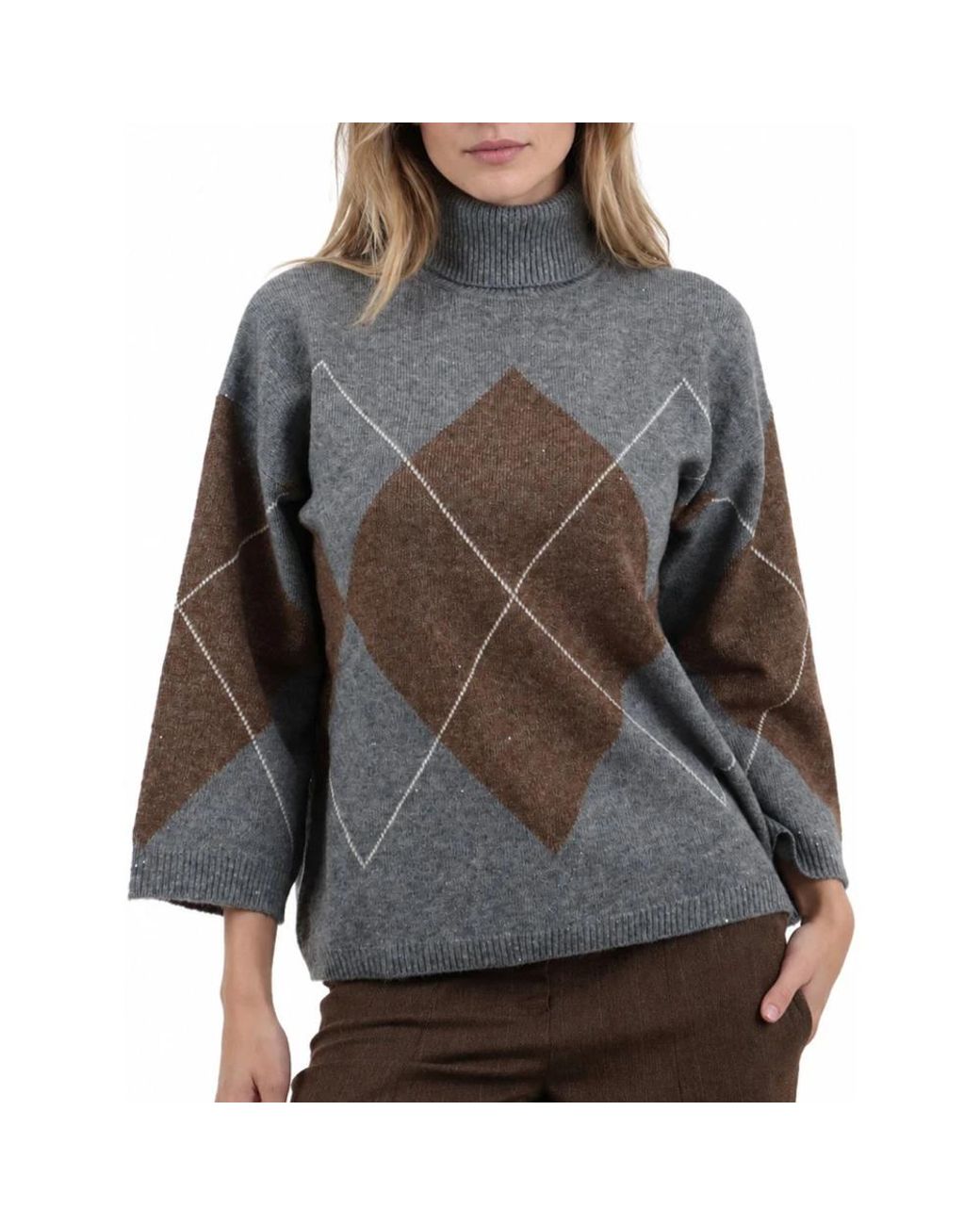 Turtlenecks Marella de color Gray