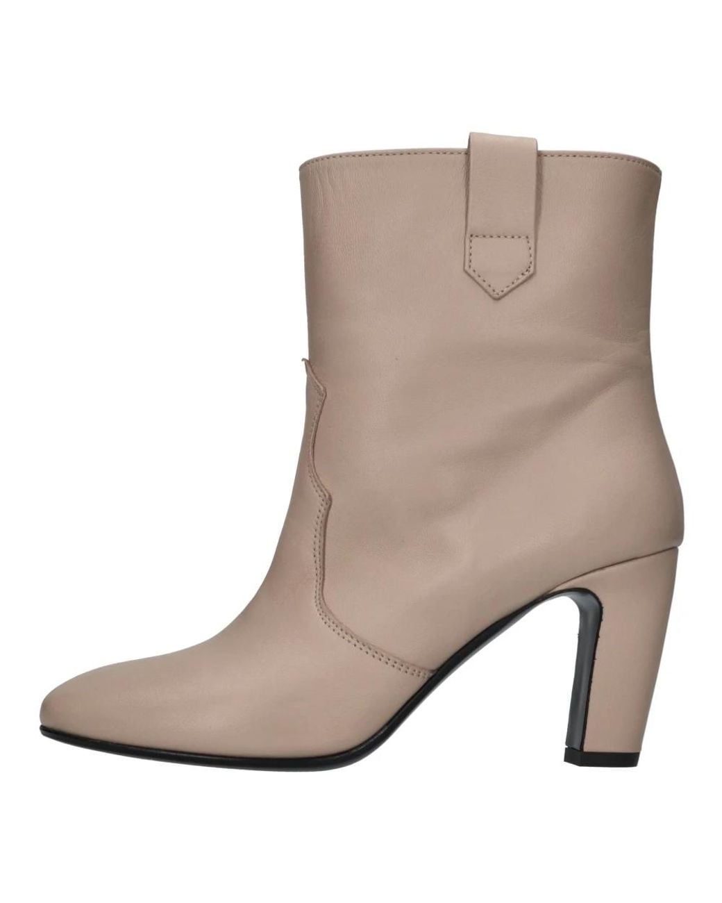 Strategia Brown Heeled Boots