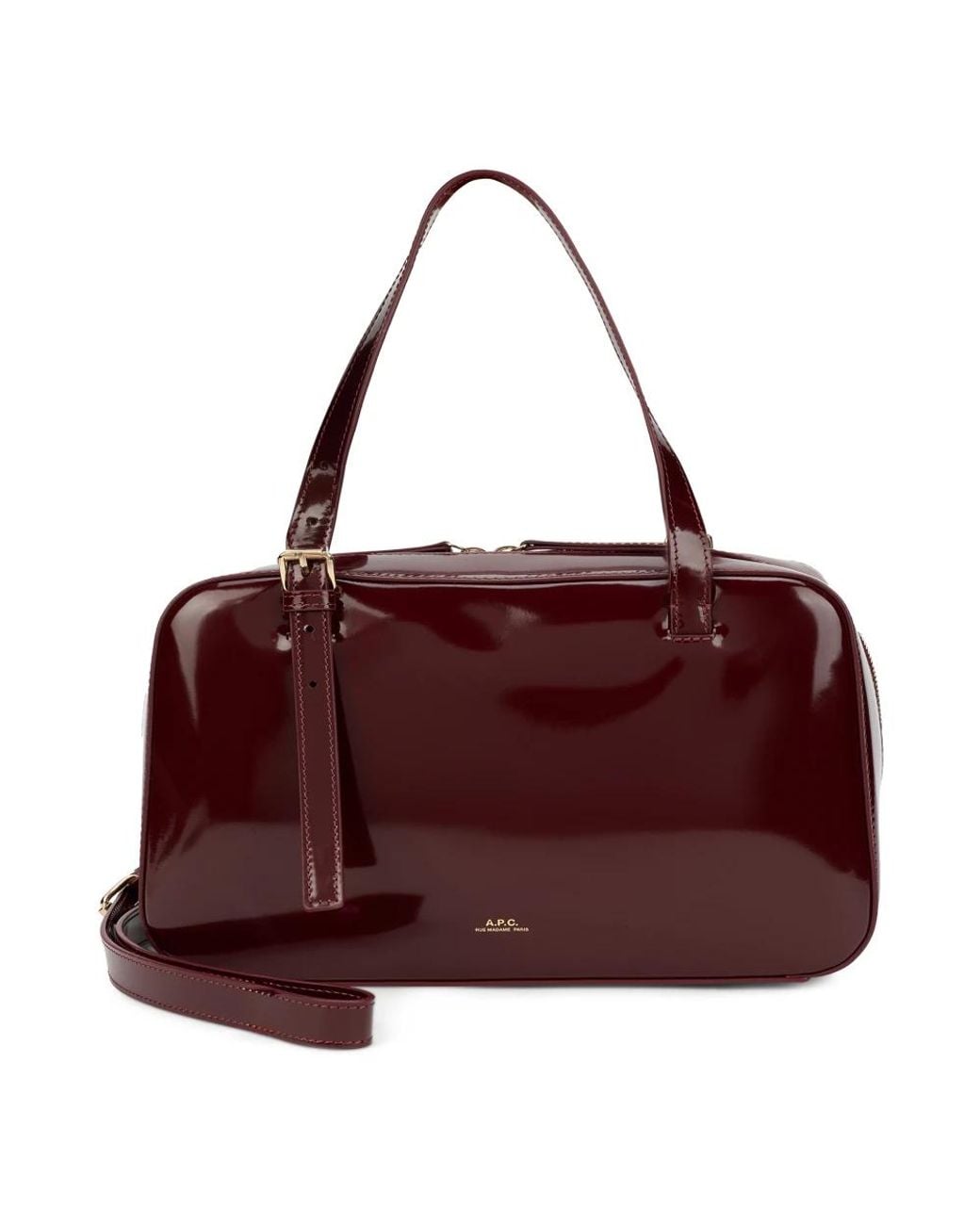 A.P.C. Purple Shoulder Bags
