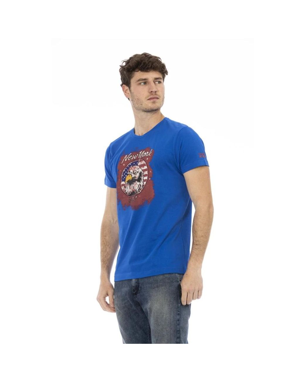 Trussardi Blue T-Shirts for men