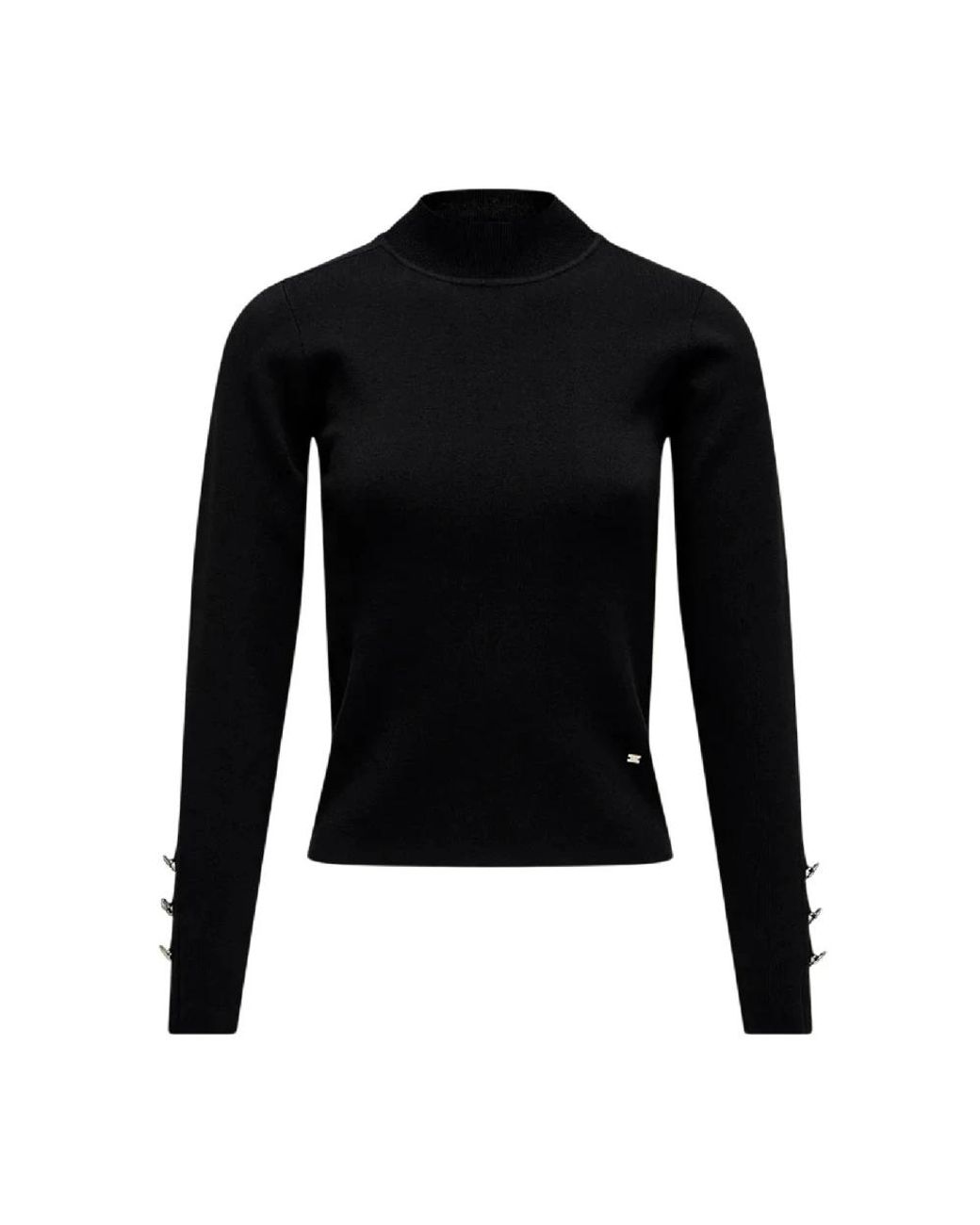 Salsa Jeans Black Rollkragenpullover