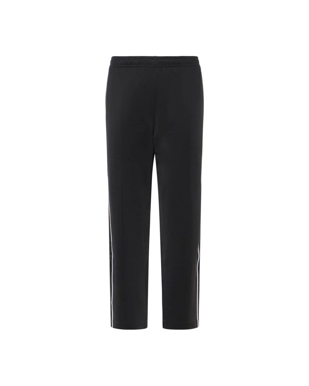 Lacoste Black Straight Trousers for men