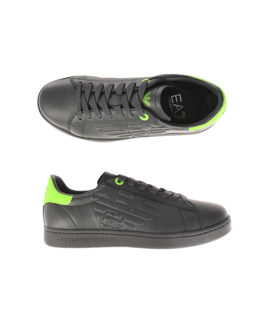 EA7 Logo Rialzato Sneaker in Gray für Herren