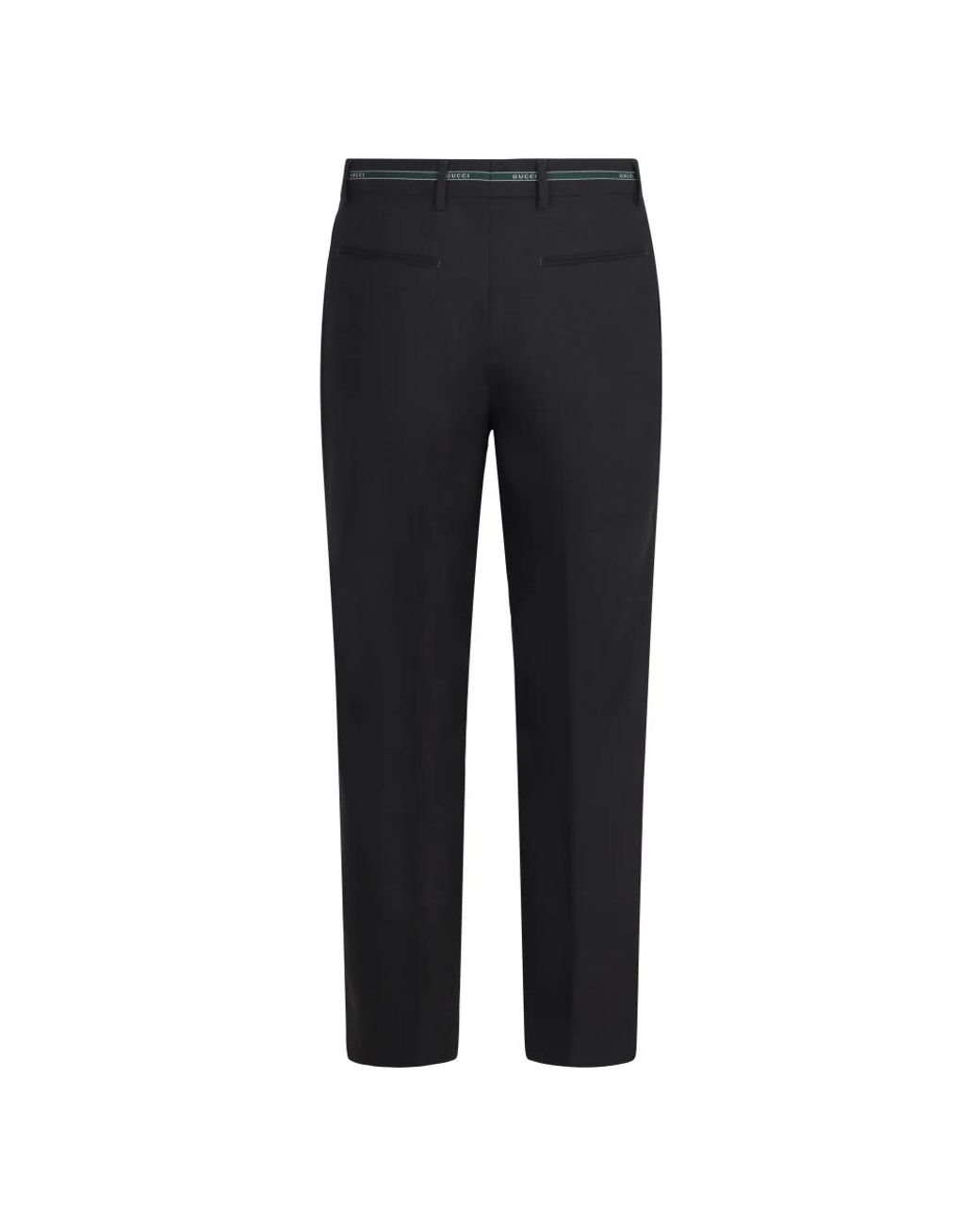 Gucci Blue Straight Trousers for men