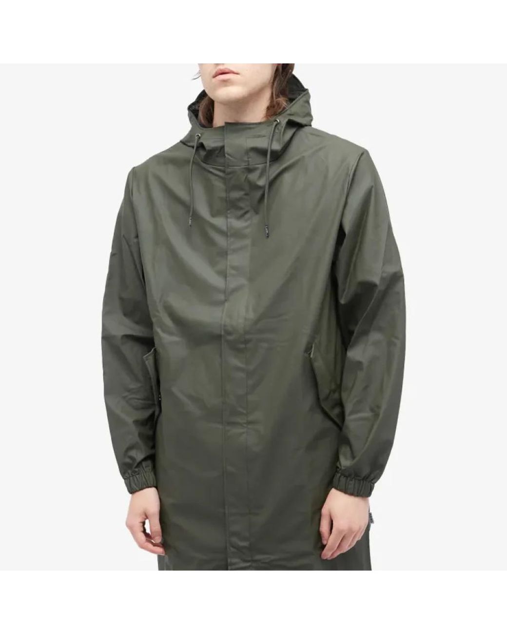 Rains Green Rain Jackets for men
