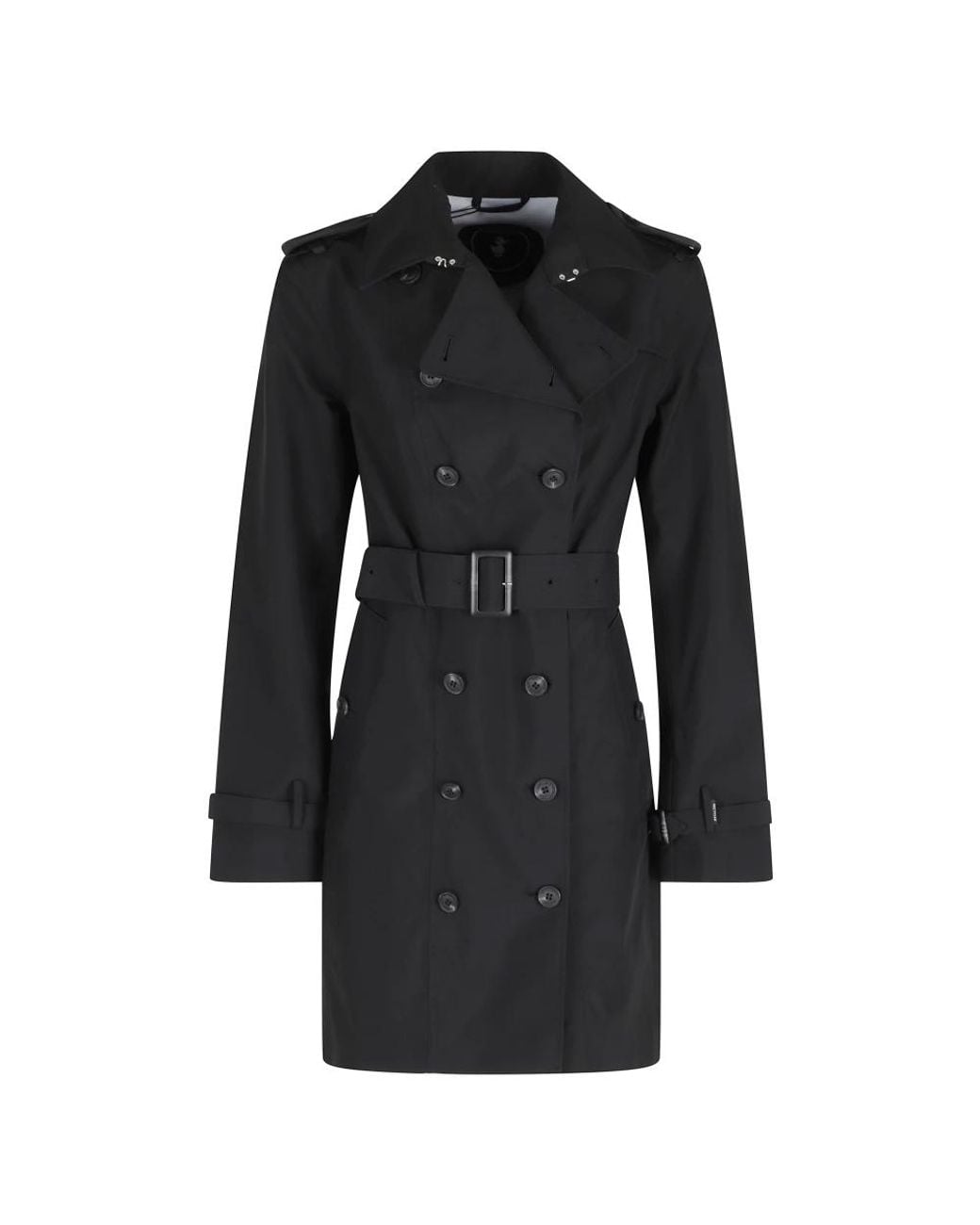 Save The Duck Black Trench Coats