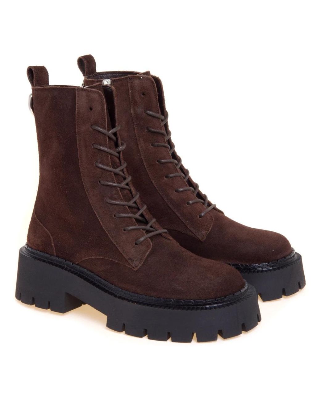 Vic Matié Brown Lace-Up Boots