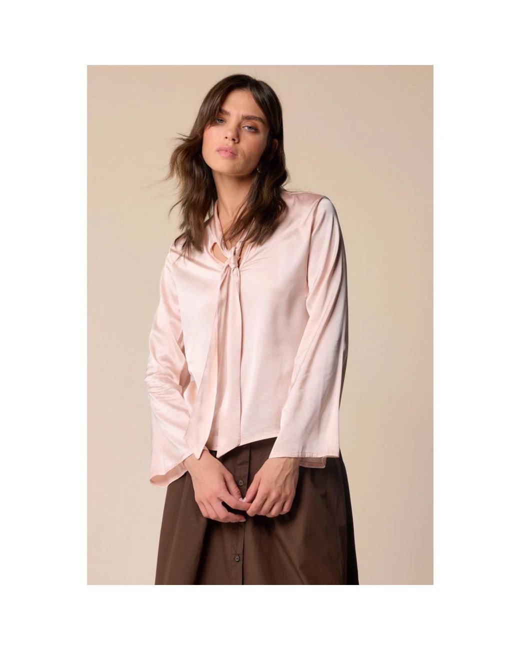 Kocca Overhemden ,Roze ,Katoen Blouse in het Pink