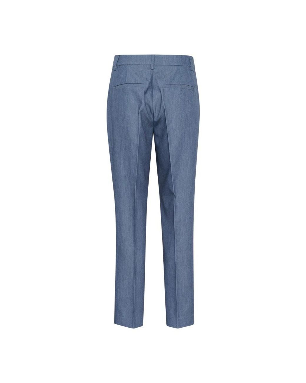 Suit Trousers Kaffe de color Blue
