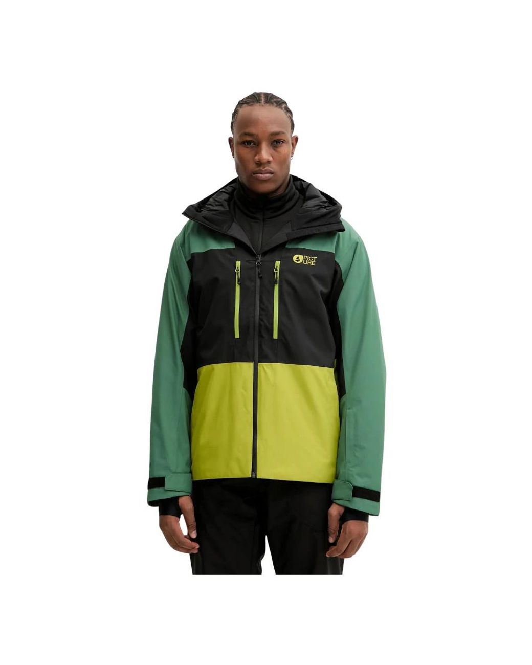 Picture Object Jacket in Green für Herren
