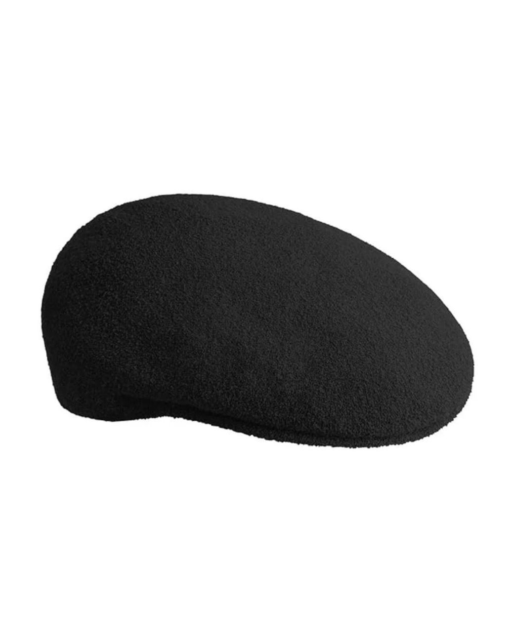 Kangol Accessoires ,Zwart ,Zwarte Elastische Bermuda Hoed in het Black