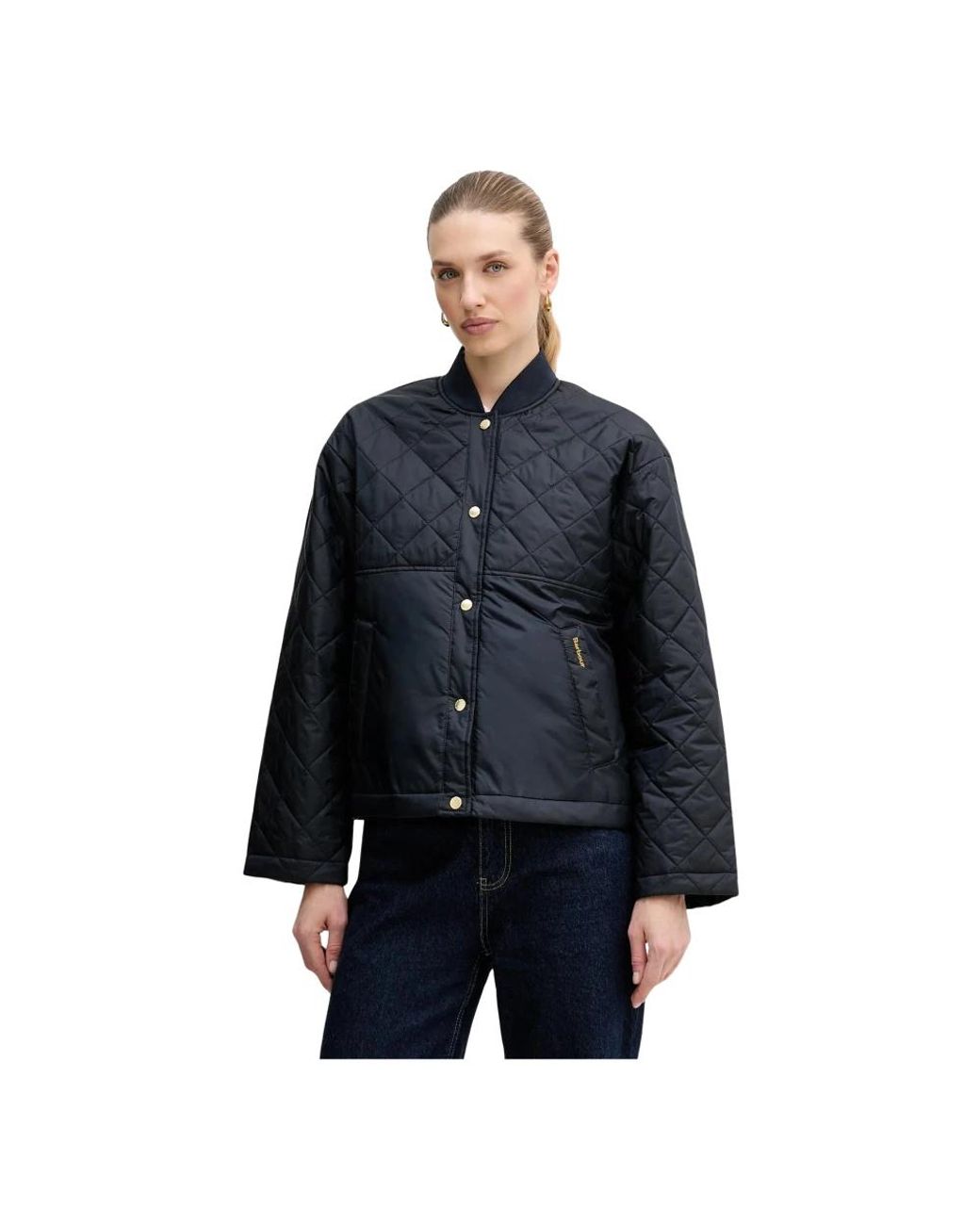 Barbour Wetherby Quilted Jacket in het Black