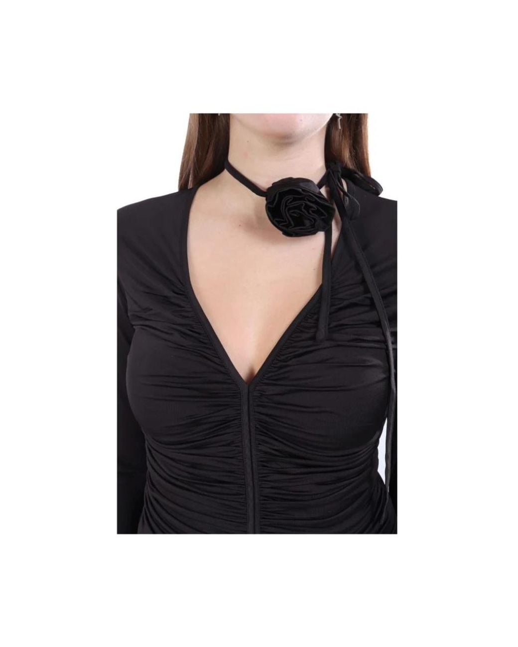 Marella Black Long Sleeve T-Shirts