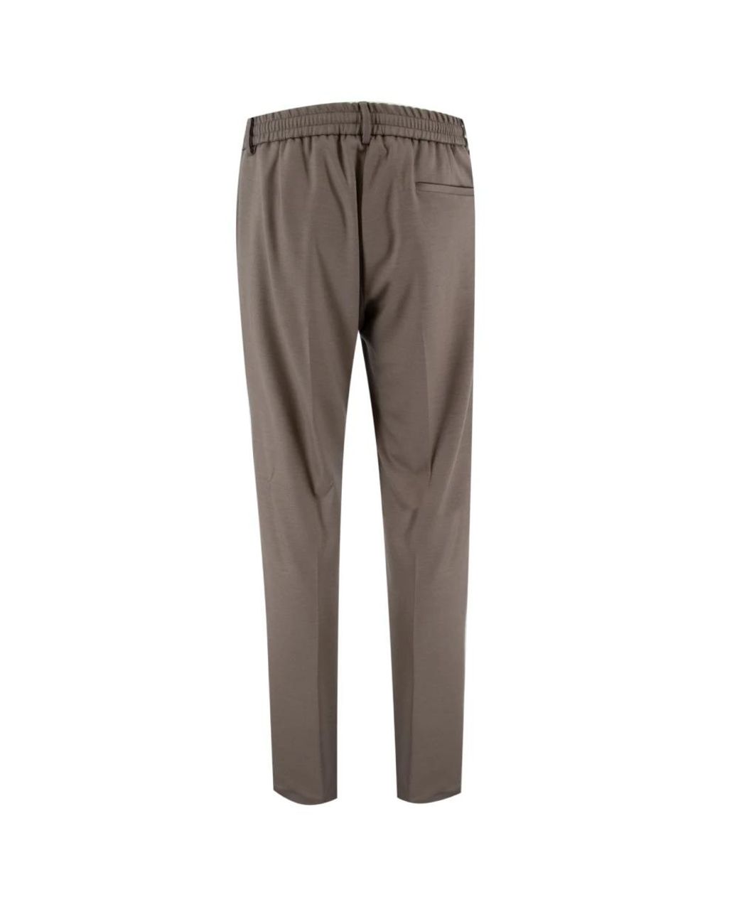 Berwich Gray Straight Trousers for men