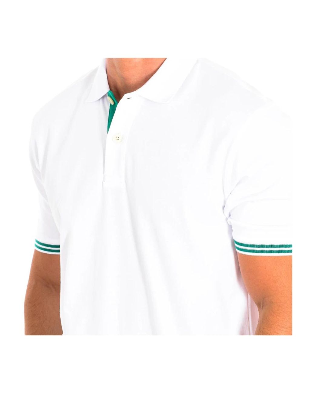 La Martina White Polo Shirts for men