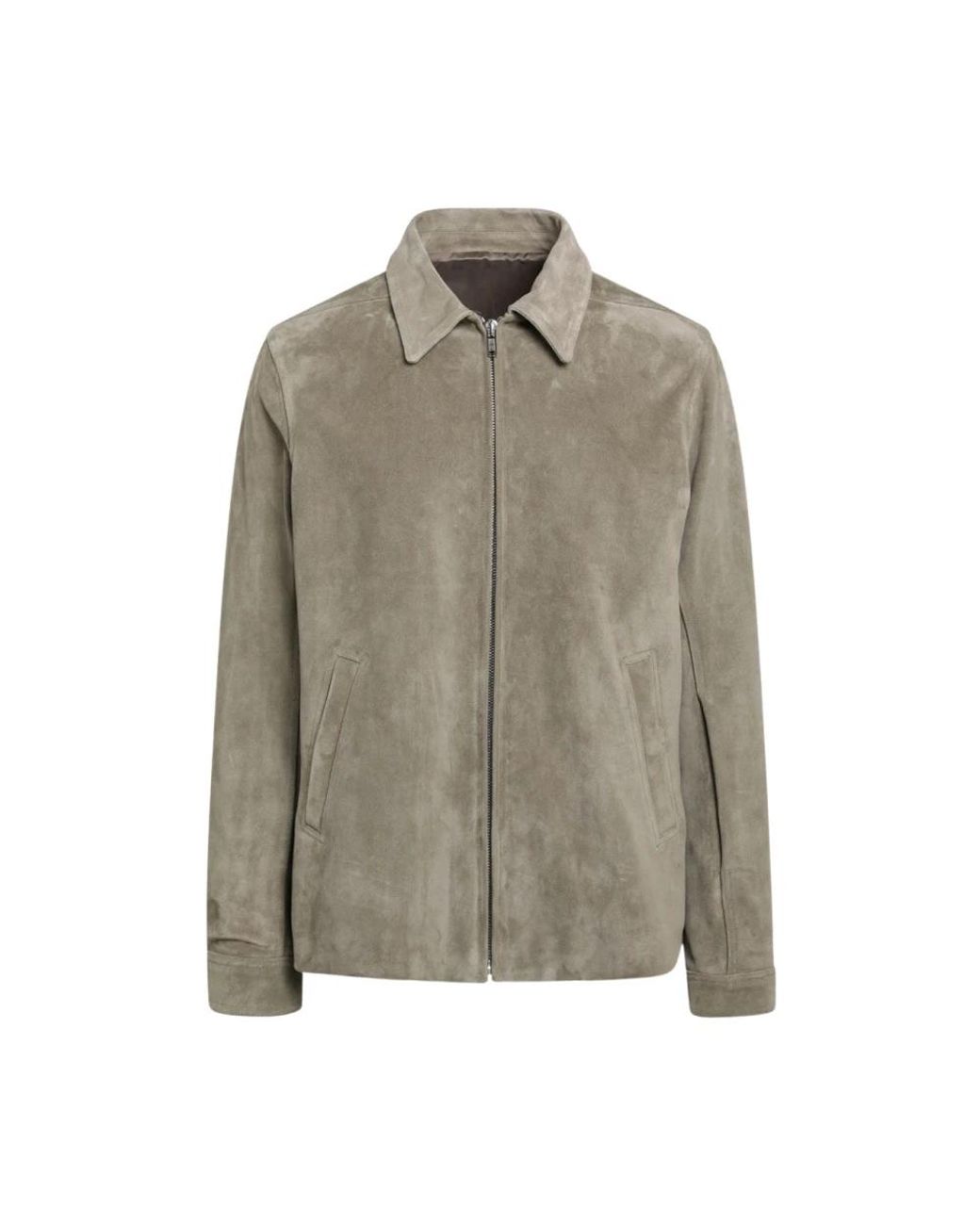 Leather Jackets Rick Owens de hombre de color Green