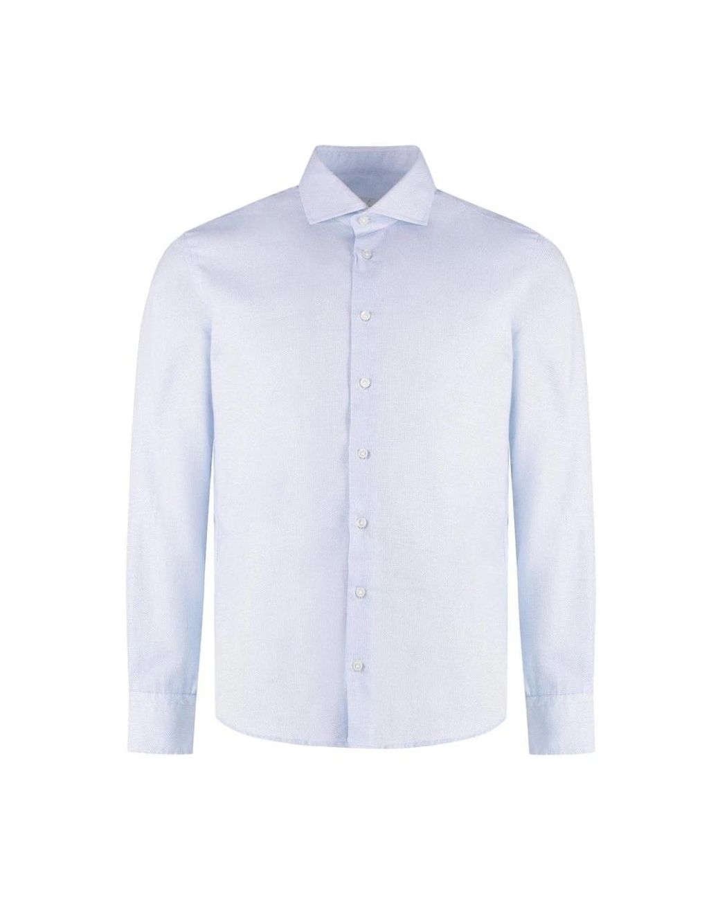 BASTONCINO Blue Formal Shirts for men