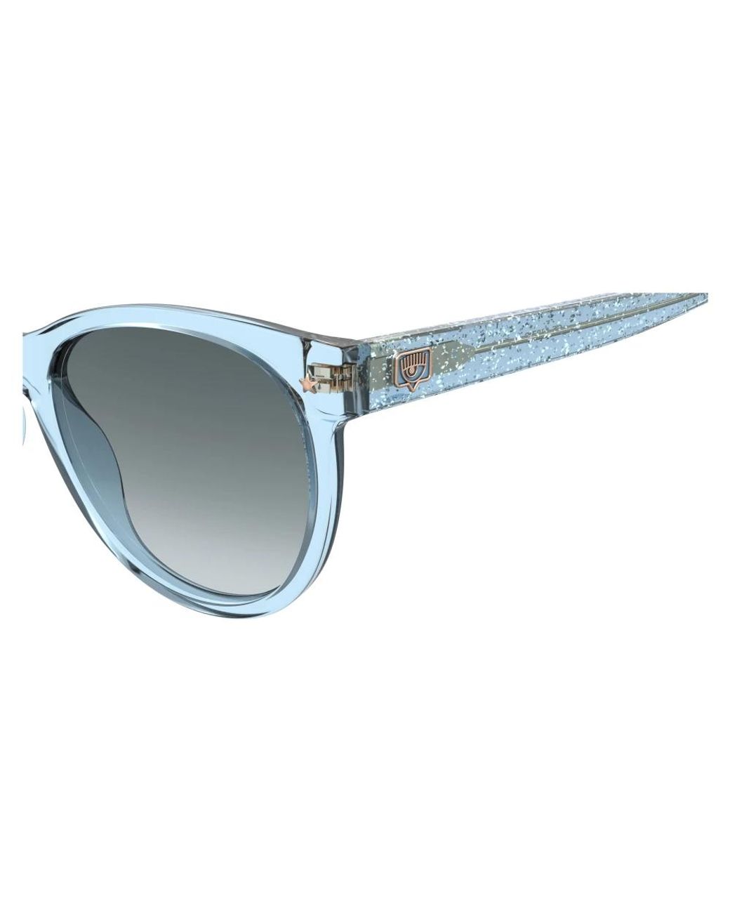 Chiara Ferragni Blue Sunglasses