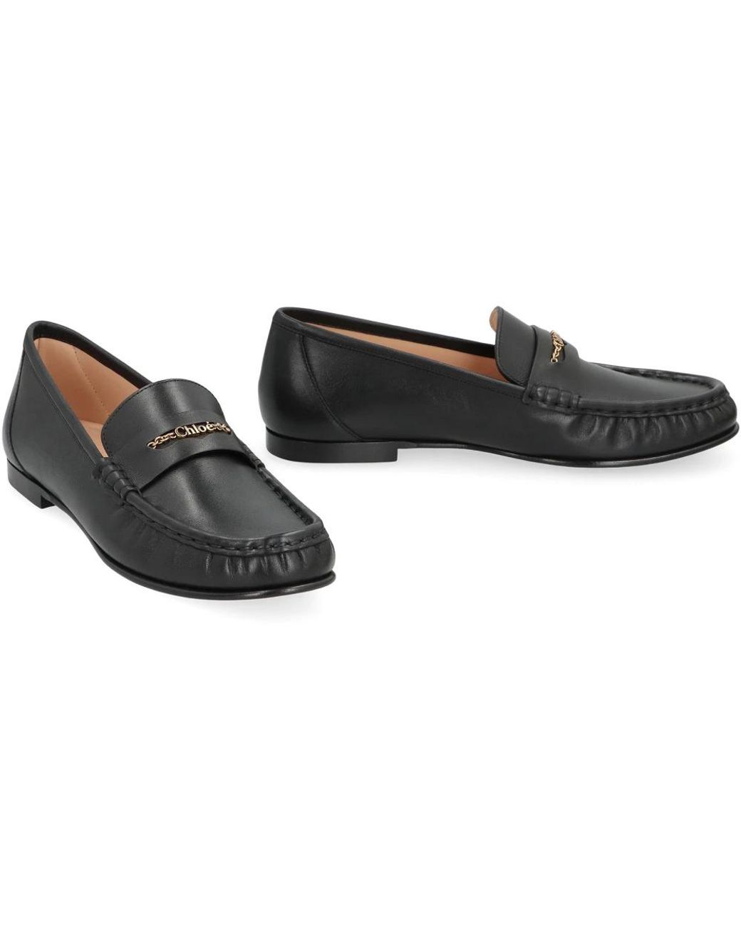 Chloé Black Loafers