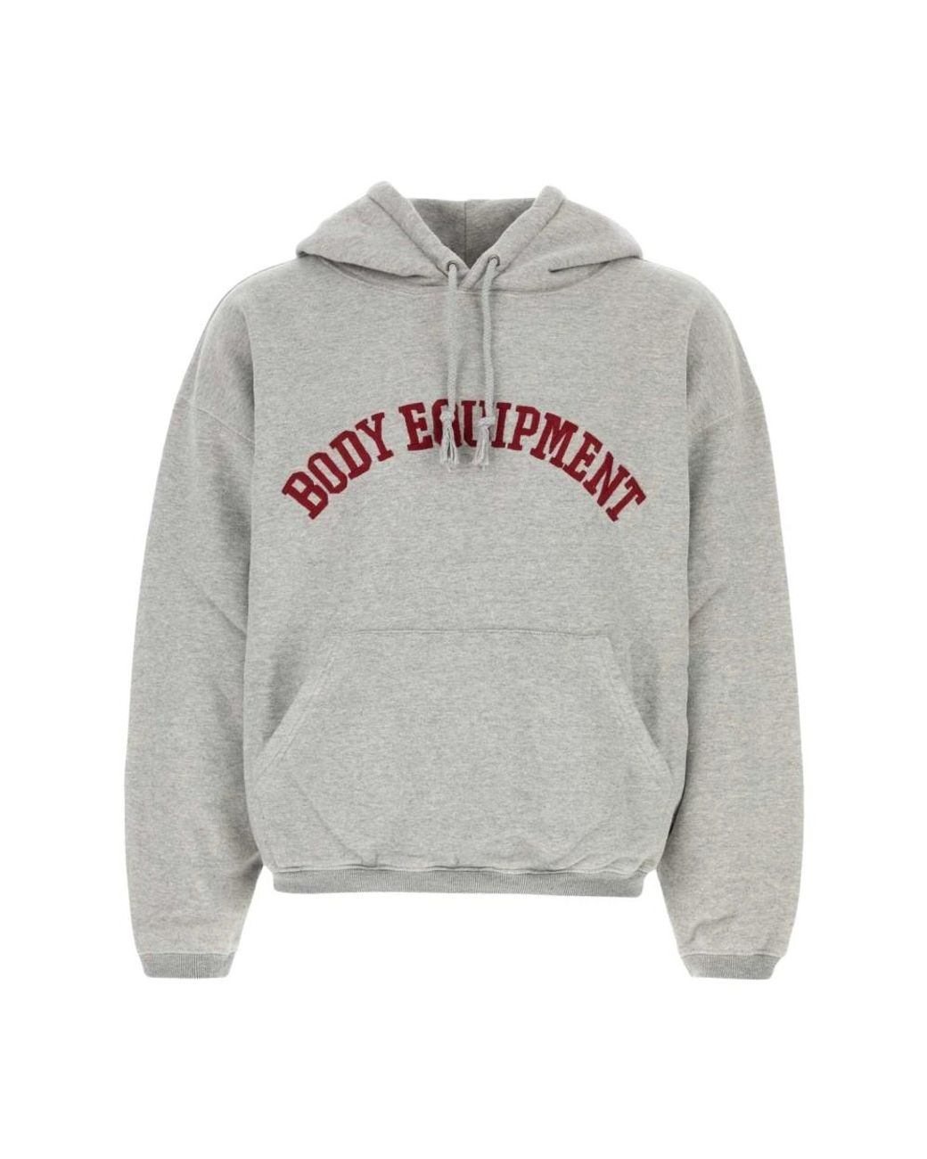 1989 STUDIO Hoodies & Sweatvesten ,Grijs ,Katoen Body Equipment Hoodie in het Gray voor heren