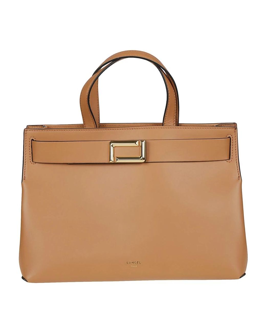 Lancel Brown Shopping Bags