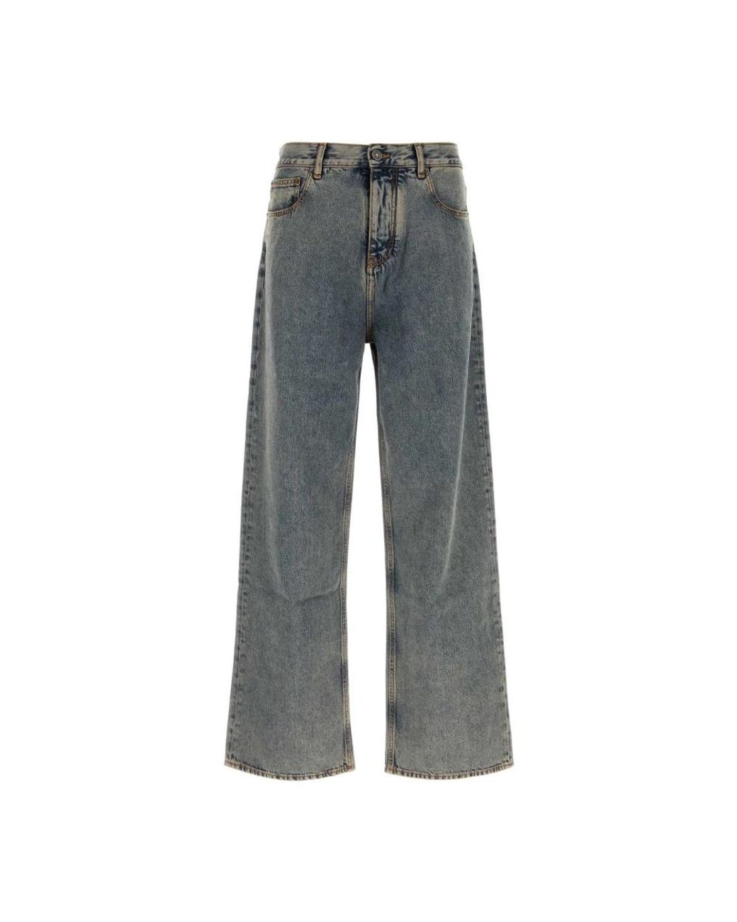 Amiri Gray Wide Jeans for men