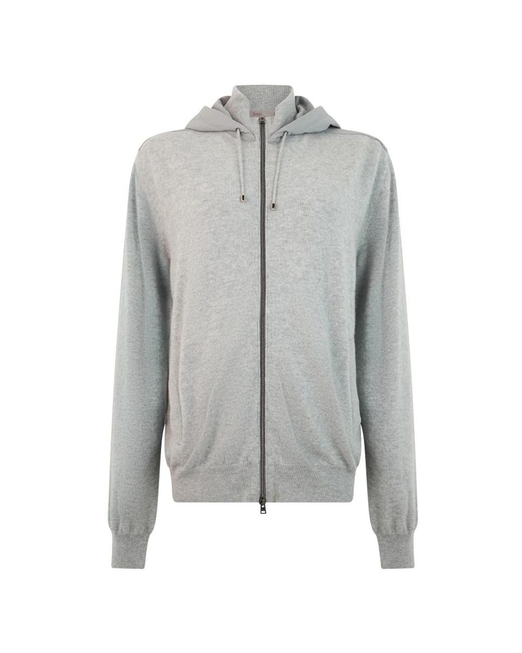 Herno Gray Zip-Throughs for men