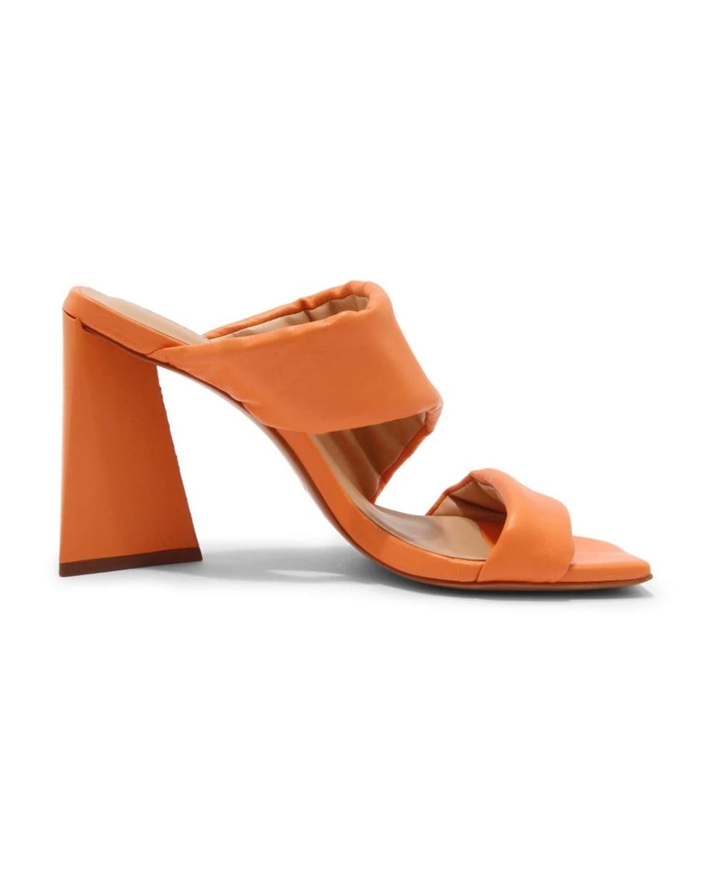 Heeled Mules Carrano en coloris Brown