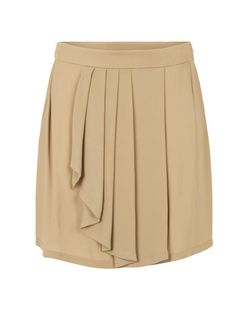 Alberta Ferretti Natural Short Skirts