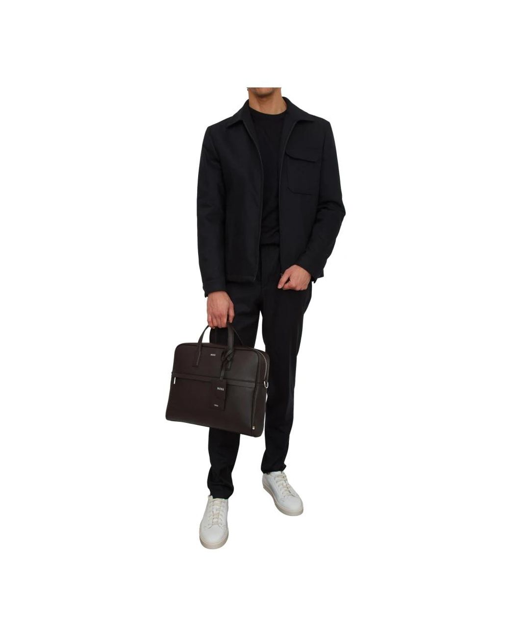 Corneliani Black Chinos for men