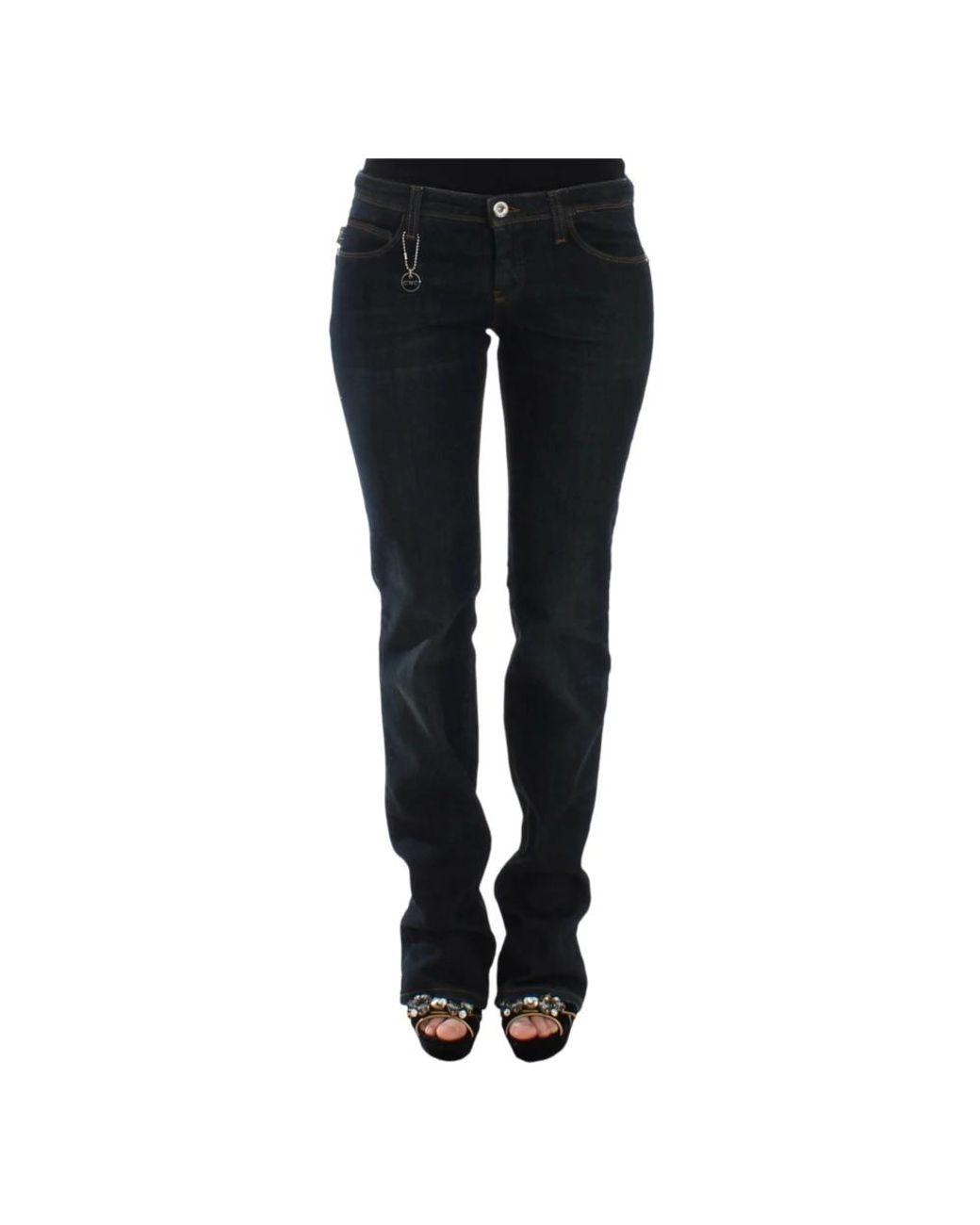 CoSTUME NATIONAL Black Slim-Fit Jeans