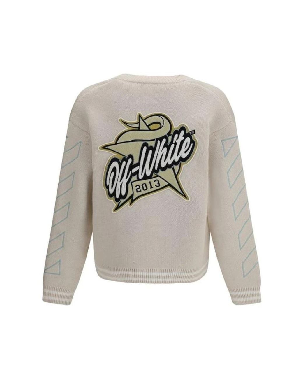 Off-White c/o Virgil Abloh Gray Cardigans for men