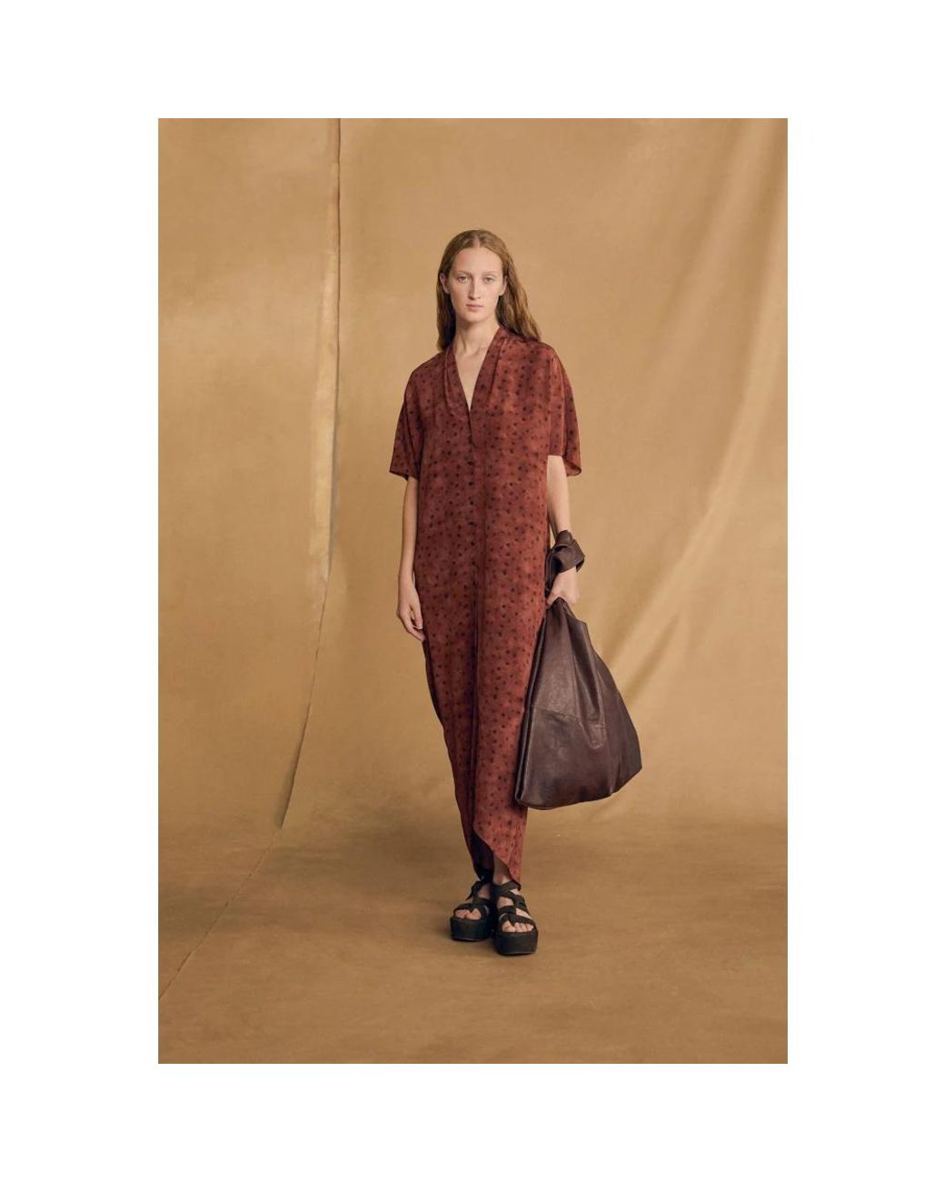 Cortana Brown Shopping Bags