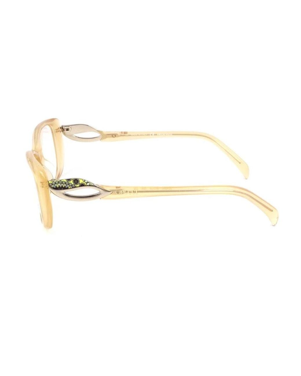 Emilio Pucci Metallic Glasses