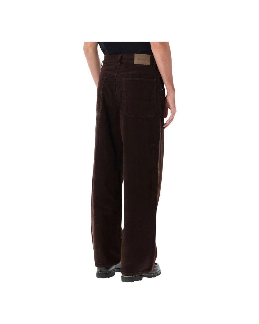 sunflower Black Wide Trousers for men