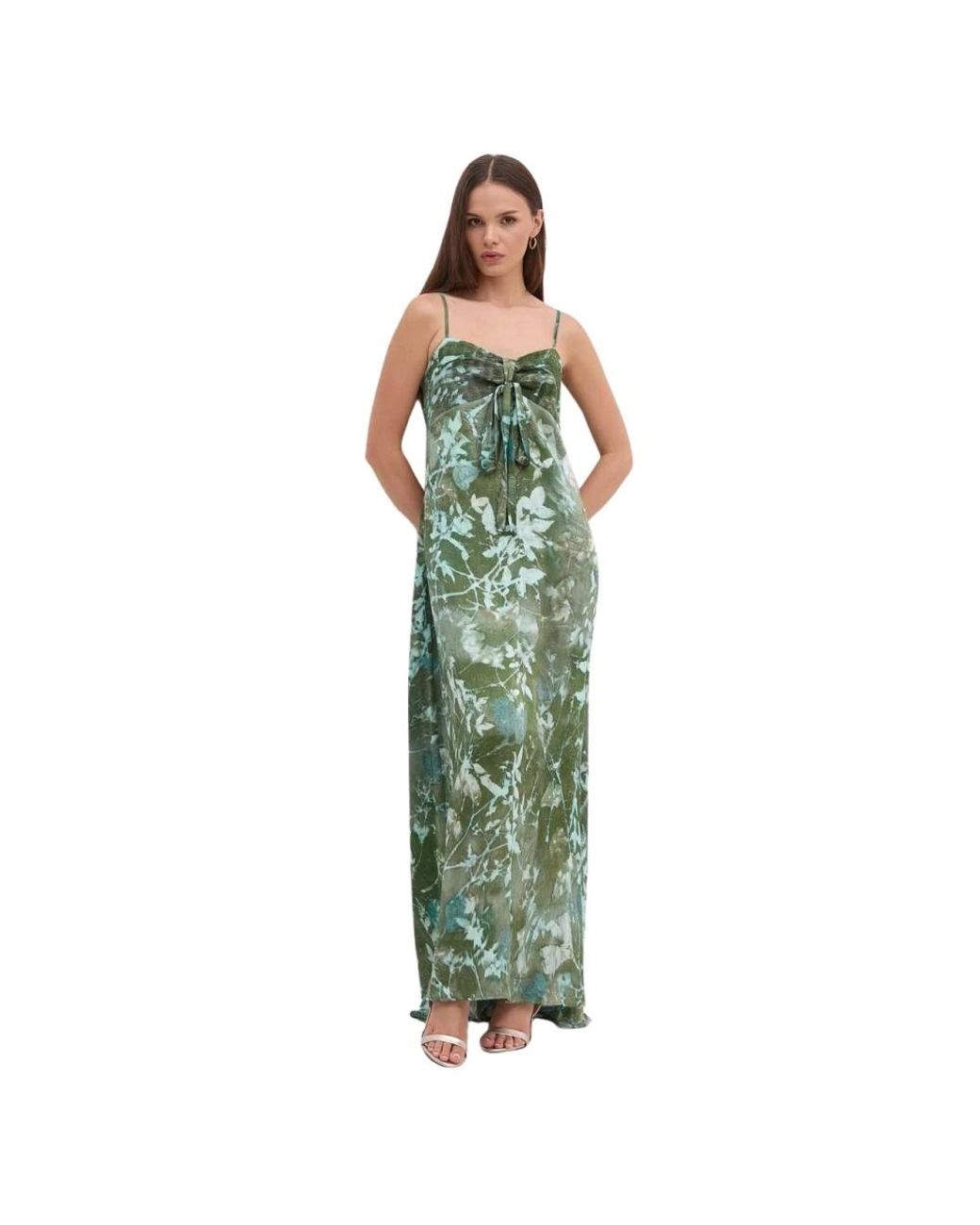 Maxi Dresses Sandro Ferrone en coloris Green