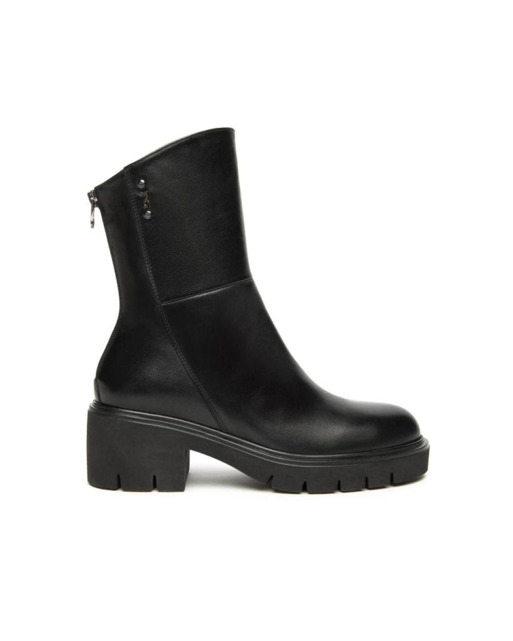 Nero Giardini Black Heeled Boots