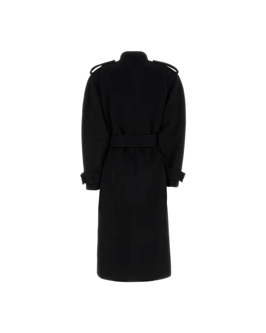 Double-Breasted Coats Chloé de color Black