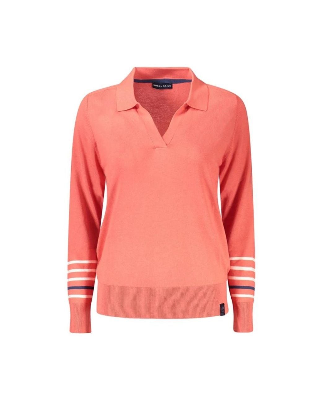 North Sails Pink V-Neck Knitwear