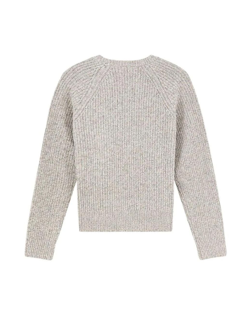 Aspesi White Round-Neck Knitwear