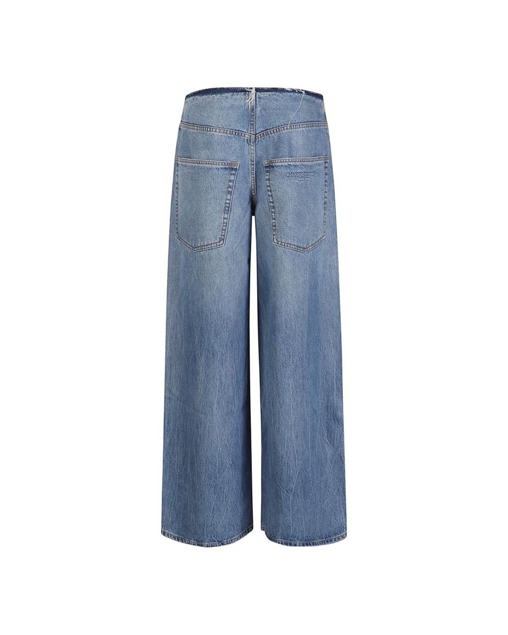 Alexander Wang Blue Wide Jeans