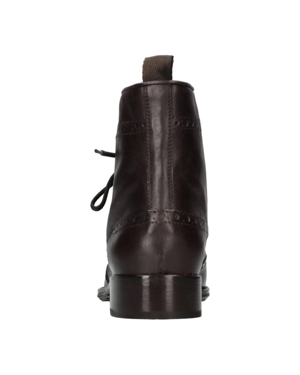 Hundred 100 Black Lace-Up Boots