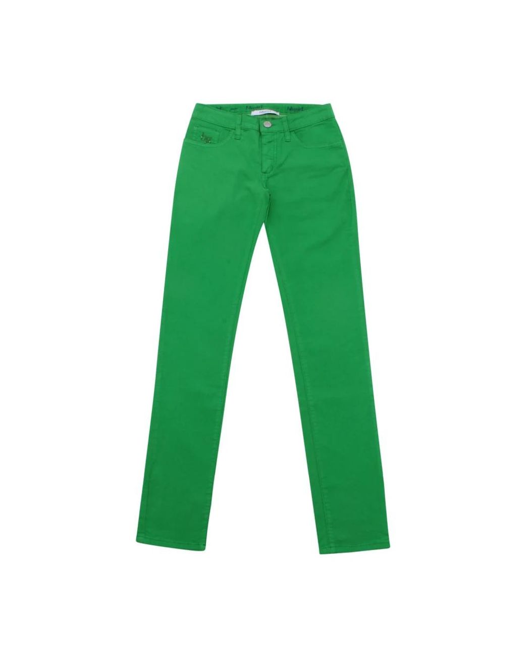 Blugirl Blumarine Green Slim-Fit Trousers