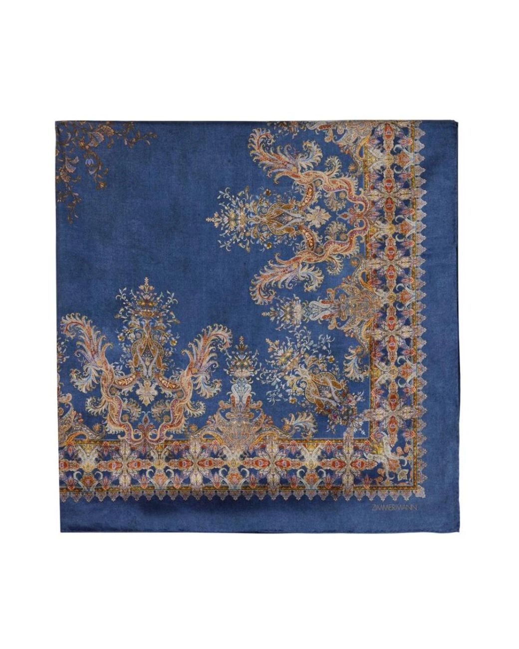 Zimmermann Blue Silk Scarves