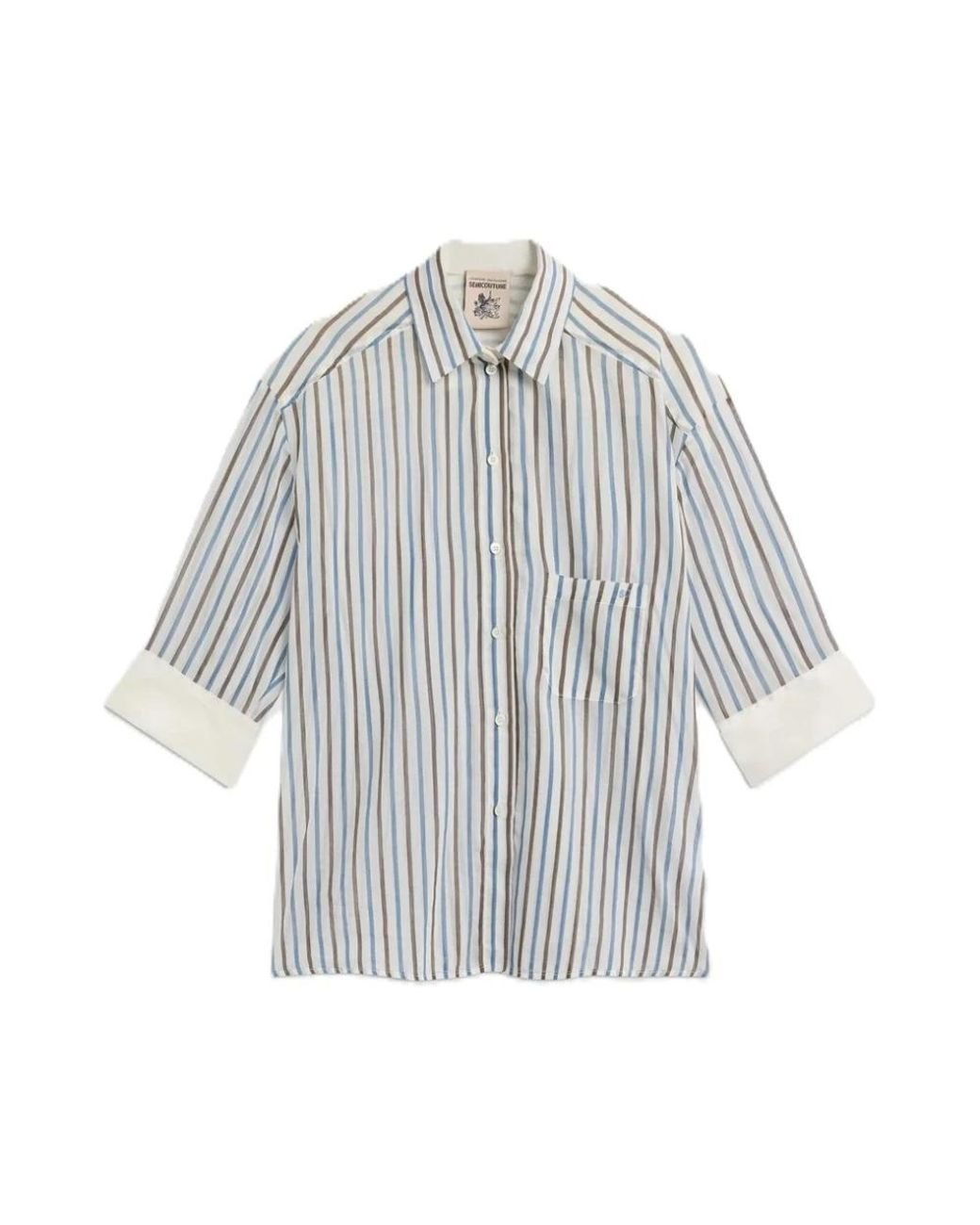 Semicouture Gray Shirts