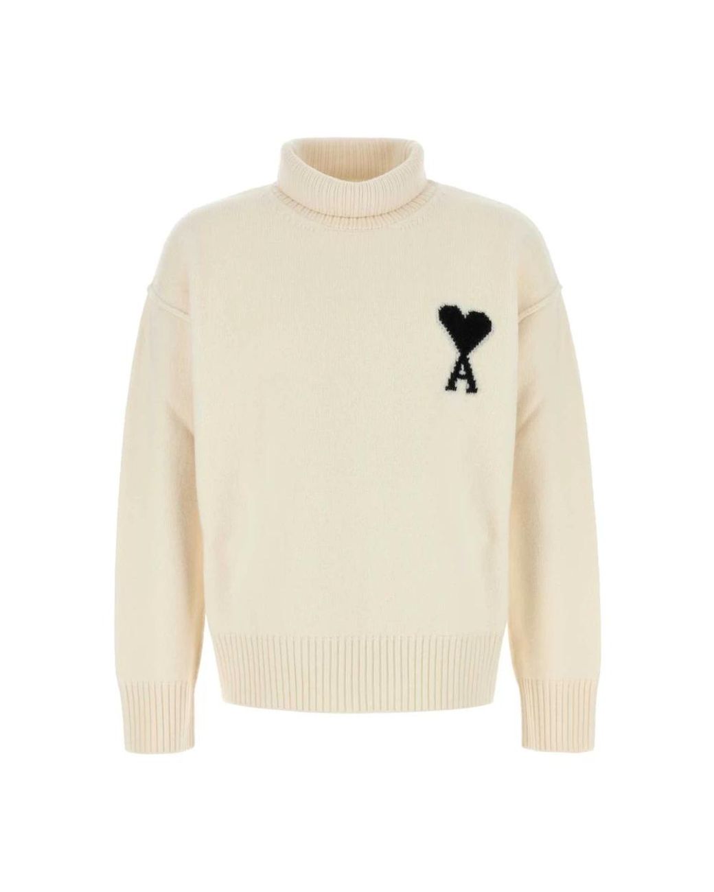 AMI White Turtlenecks for men
