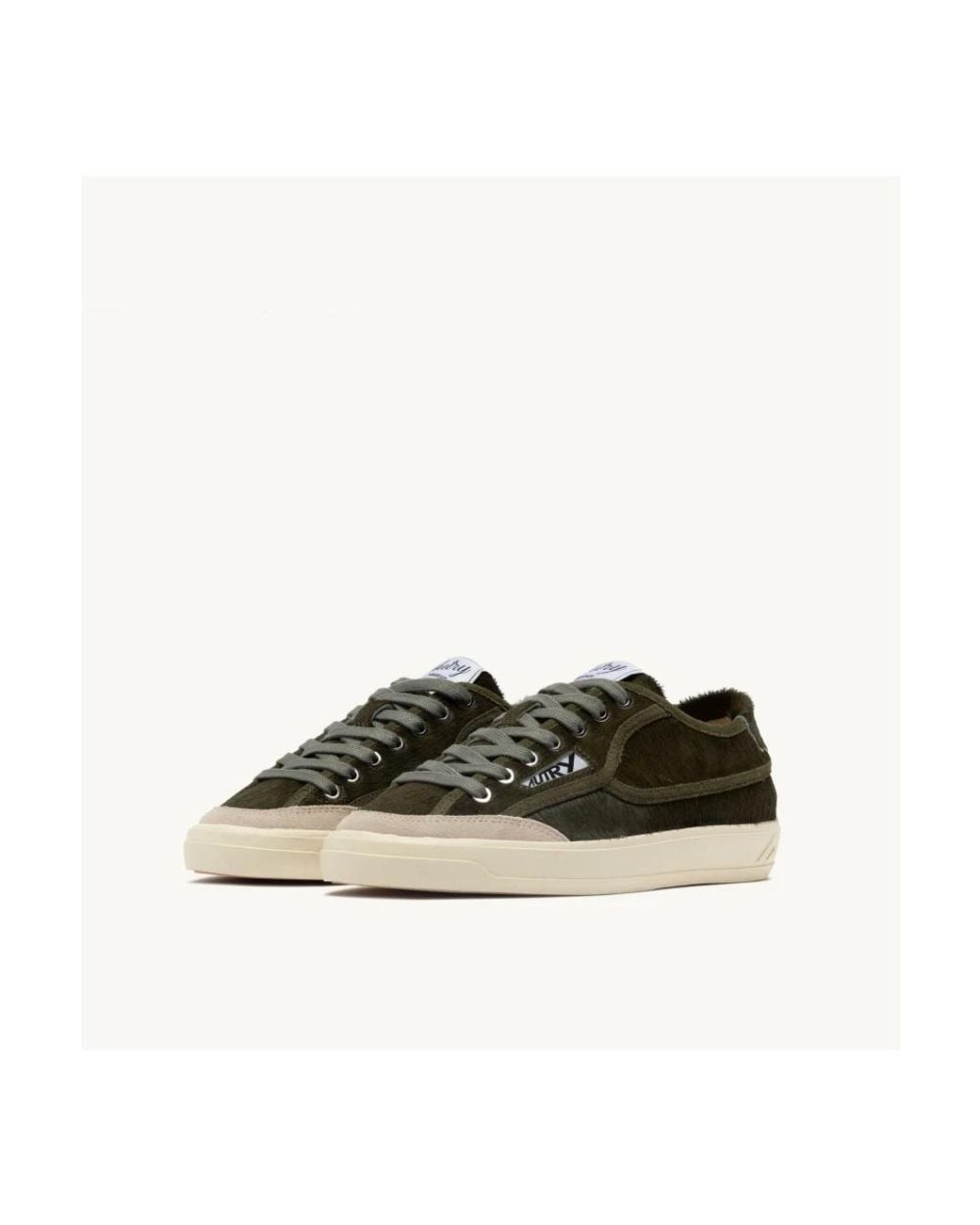 Autry Green Windscape Low Pony Effect Sneaker