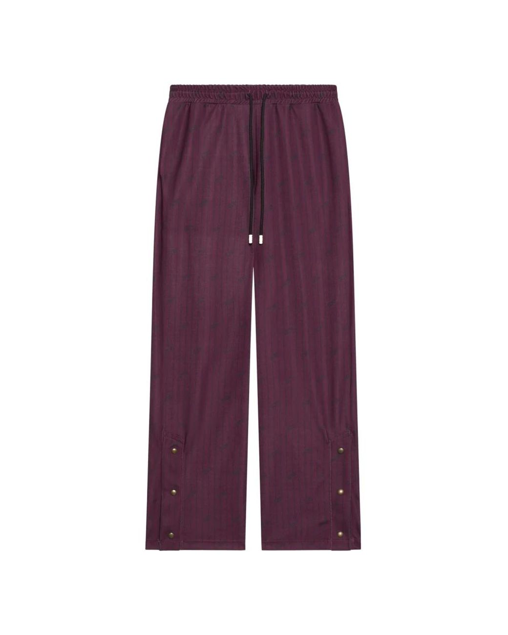 Gcds Purple Wide Trousers for men